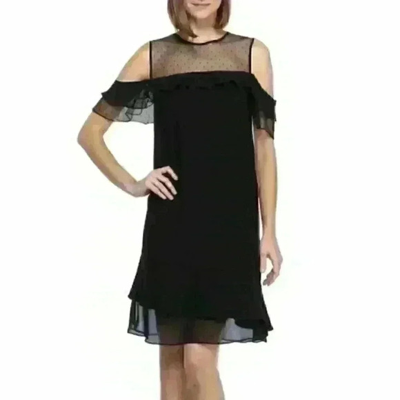 NEW! Nanette Lepore Women’s 4 Ruffle Dress NWT $129 - Picture 1 of 2